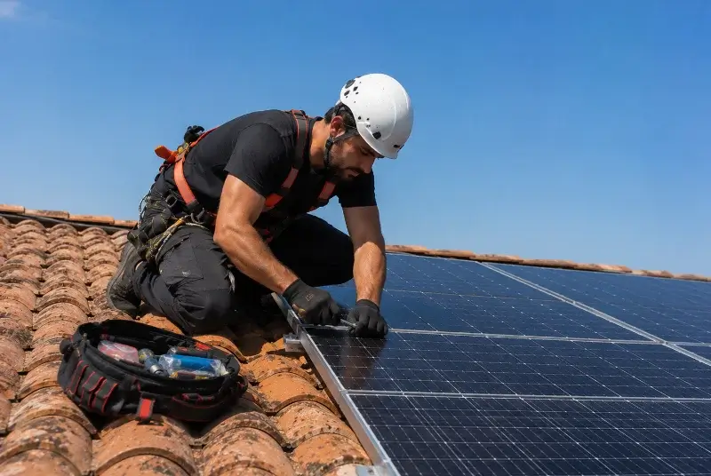 Maintenance et monitoring de panneaux solaires à Cazouls-d'Hérault