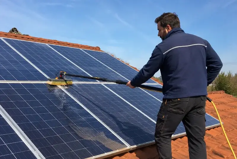 Nettoyage et entretien de panneaux solaires à Cazouls-d'Hérault